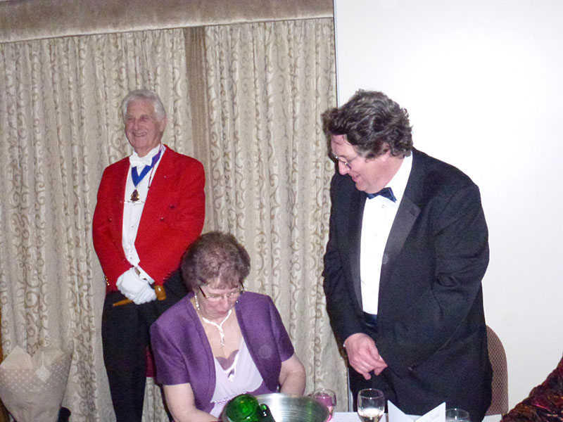 Dickie Richards, London Guild of Toastmasters - Masonic Ladies Festival