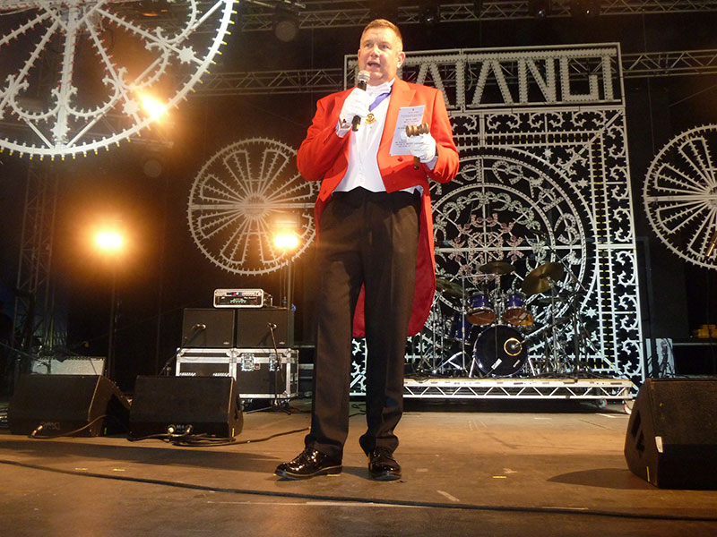 Peter Tautz Toastmaster at Bestival Isle of Wight