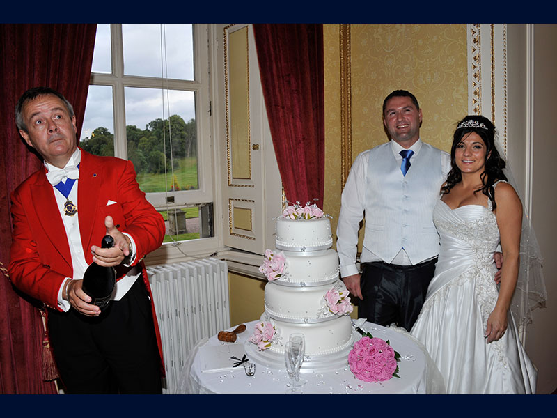 Nick Grant Toastmaster at wedding reception