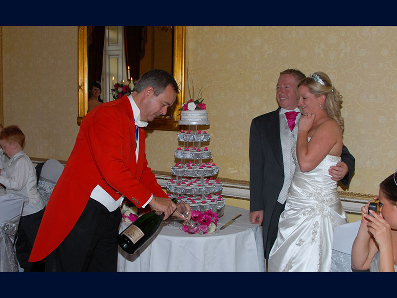 Nick Grant Toastmaster at wedding reception