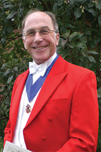 Brian Belton of the London Guild of Toastmasters