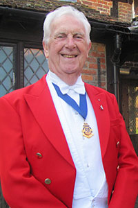 Dickie Richards of London Guild of Toastmasters