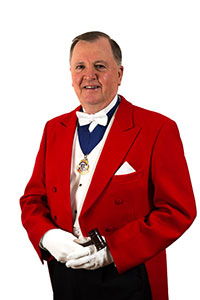 Robin Powell of London Guild of Toastmasters